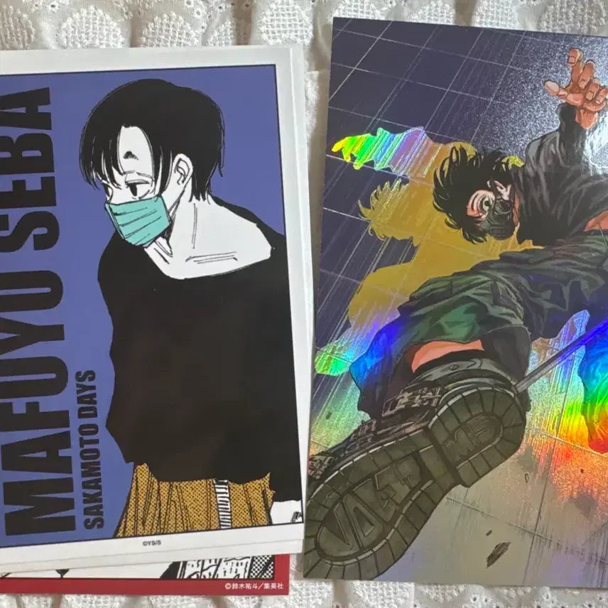 [BUNJANG] Sakamoto Days Mafuyu Seba Jump Shop Bromide Taiwan Exclusive Postcard Set / 사카모토데이즈 마후유 세바 점프샵 브로마이드 대만판 특전
