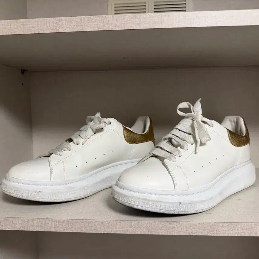 [BUNJANG] Alexander McQueen Gold Tab Sneakers / 알렉산더 맥퀸 골드탭