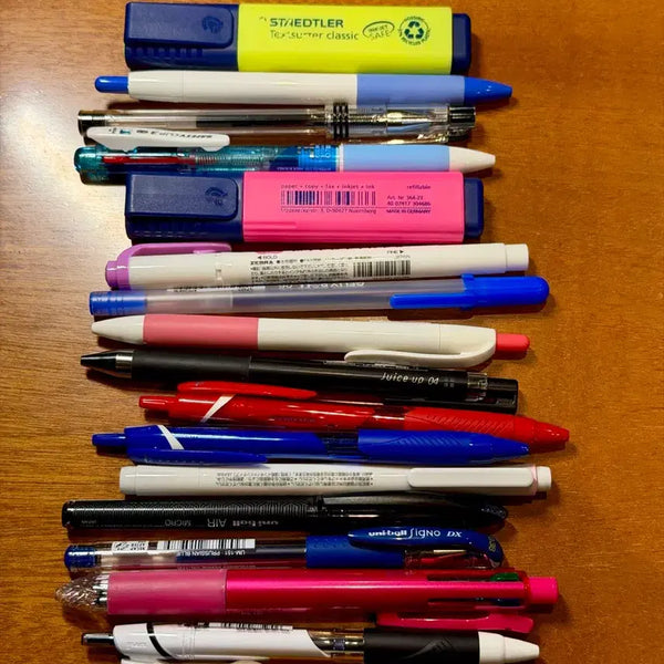 [BUNJANG] Assorted Pens and Highlighters Bundle / 펜 일괄 판매