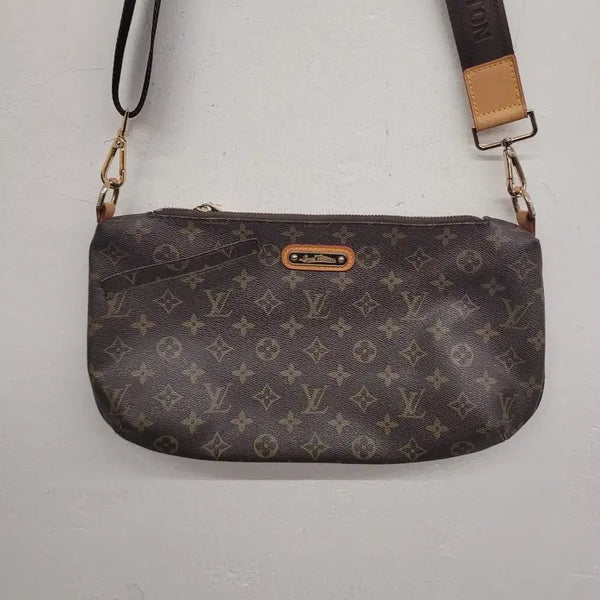 [BUNJANG] Pattern Leather Crossbody Shoulder Bag / [free size] 패턴 레더 크로스백 숄더백