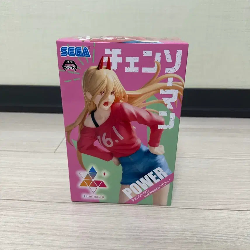 [BUNJANG] Sega Chainsaw Man Power Figure (Sealed) / 택포3)세가 루나미스타 체인소맨 파워 피규어