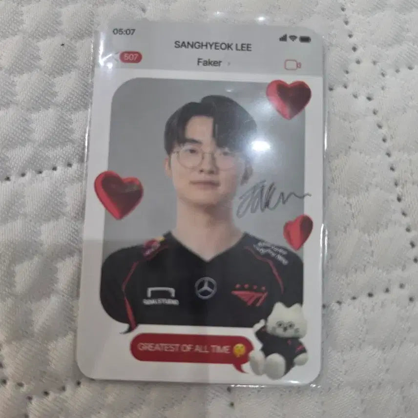 [BUNJANG] Faker 05:07 Birthday Photocard / 페이커 Faker 05:07 생일 포카 판매