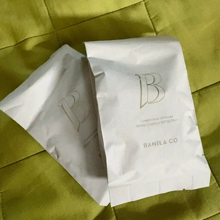 [BUNJANG] Banila Co. Covericious Ultimate White Cushion Refill 2ea / 바닐라코 커버리셔스 얼티밋 화이트 쿠션 리필 2개