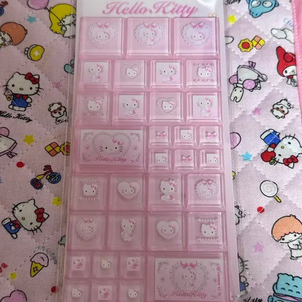 [BUNJANG] Sanrio Hello Kitty Angel Tile Sticker / 산리오 키티 엔젤 타일 스티커