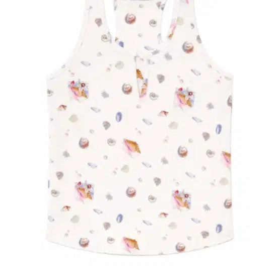 [BUNJANG] Glowny Pure Modal Slit Tank (Ivory Shell) / 글로니 PURE MODAL SLIT TANK(IVORY SHELL) 모달 슬릿 탱크 M