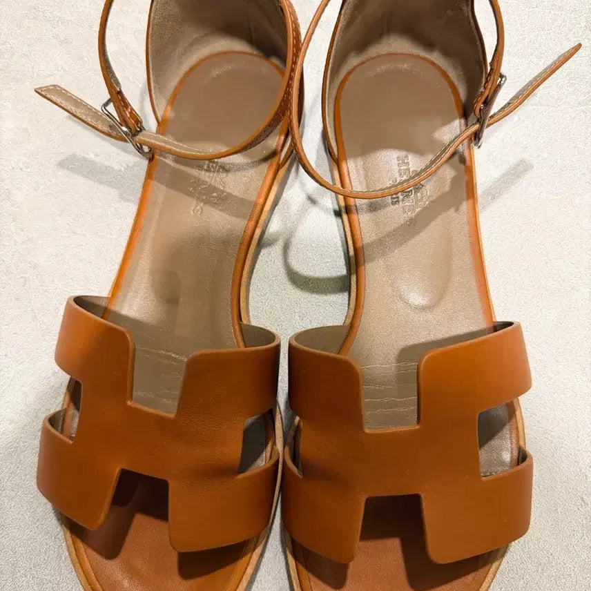 [BUNJANG] Hermes Santorini Sandals / 에르메스 산토리니샌들