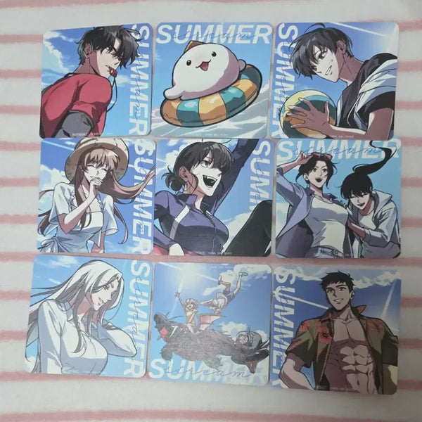 [BUNJANG] Omniscient Reader's Viewpoint Collab Cafe Coaster Set / 전독시 코스터 9종 전체 양도 전지적독자시점 콜라보카페 팝업 김독자 유중혁