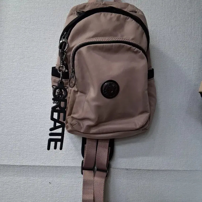 [BUNJANG] Kipling Pink Backpack / 키플링 핑크색 백팩