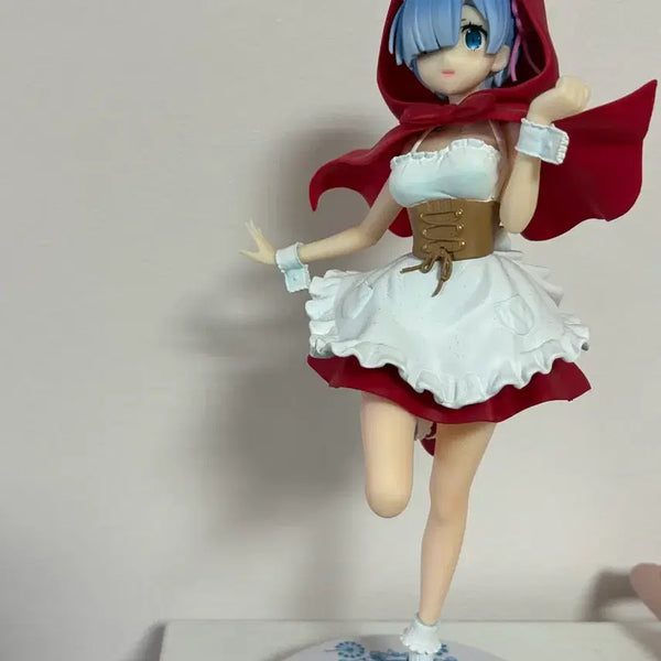 [BUNJANG] Re:Zero - Starting Life in Another World Rem Red Riding Hood Figure / [상자O] 리제로부터 시작하는 이세계 생활 빨간망토 렘 피규어