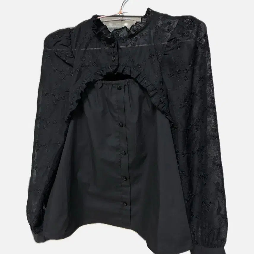 [BUNJANG] GRL Lace Blouse / grl 그레일 차이나 레이스 블라우스 일녀