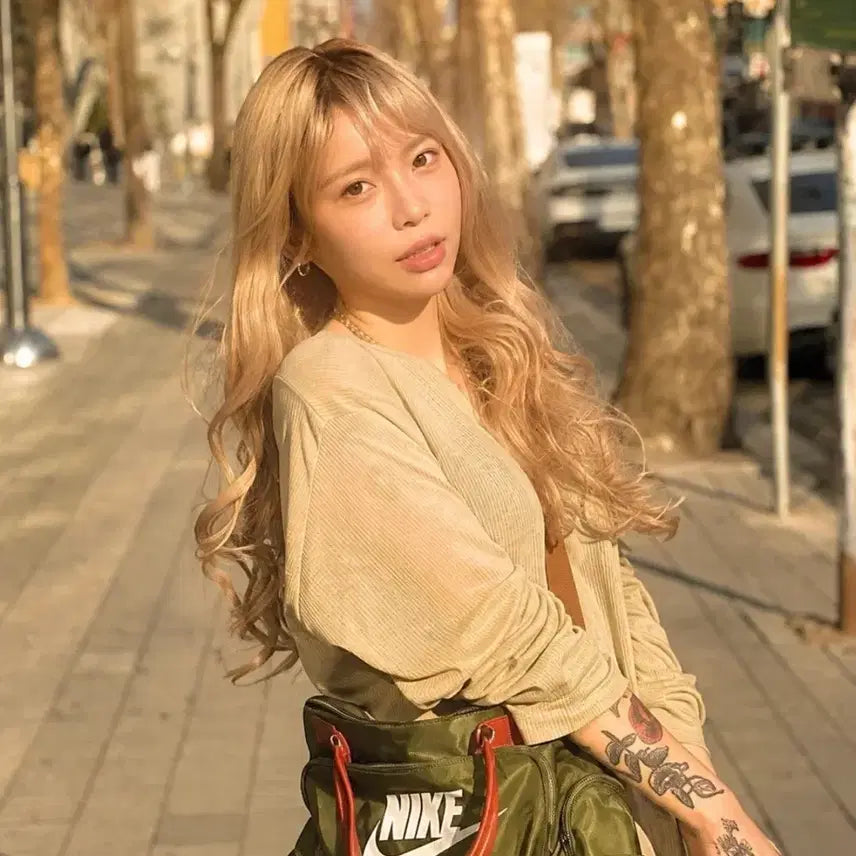 [BUNJANG] Pink Age Grace Hush Perm LP (Misty Sa) Full Wig / 핑크에이지 그레이스 허쉬펌 엘피(미스티사) 통가발 정품 풀세트