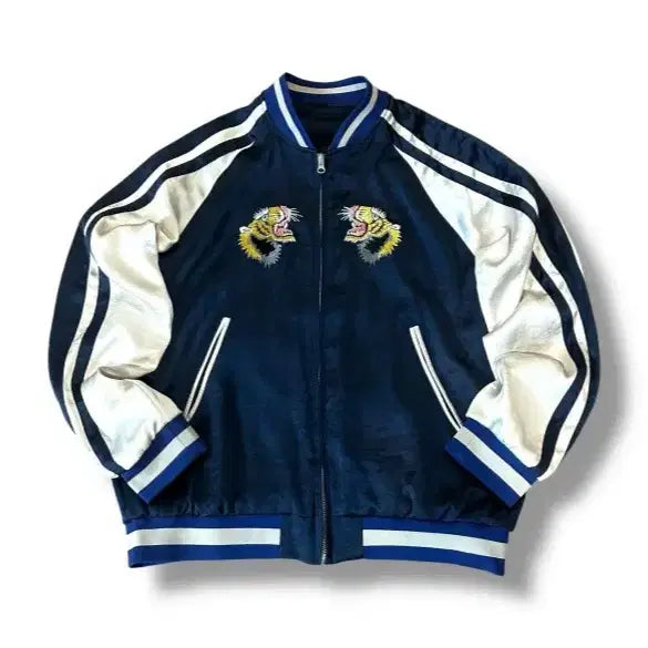 [BUNJANG] Madden Closing Reversible Sukajan Jacket / 마덴 클로징 리버서블 스카잔