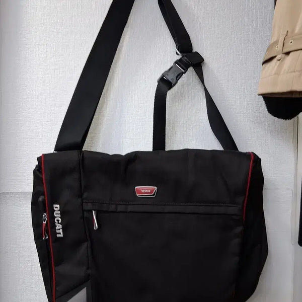 [BUNJANG] Tumi Ducati Messenger Bag Black / 투미 듀카티 메신저백 블랙