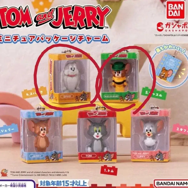 [BUNJANG] Tom and Jerry Miniature Package Gacha Spike, Muscles / 톰과제리 미니어처 패키지 가챠 -스파이크, 머슬즈