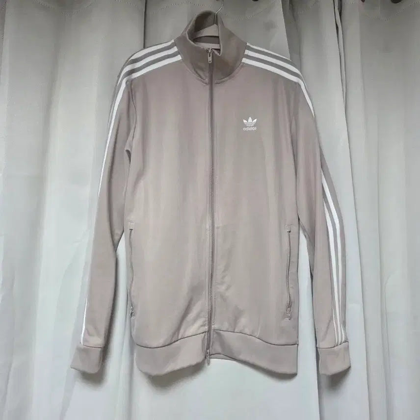 [BUNJANG] Adidas Beckenbauer Track Top CW1255 Vapor Grey M / 아디다스 져지 베켄바우어 트랙탑 CW1255 베이퍼 그레이(진베이지) M 국내미발매 판매