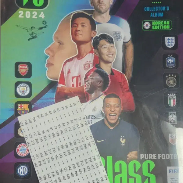 [BUNJANG] Panini TC 2024 Collectors Album / 파니니 TC 2024 컬렉터스 앨범