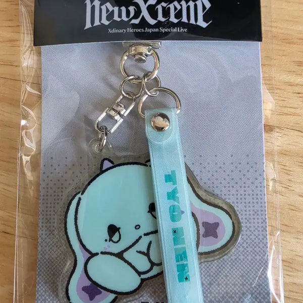 [BUNJANG] Xdinary Heroes Toyon Rabbit Acrylic Keyring Sealed / 미개봉 새상품>Xdinary Heroes 아크릴 키링 툐낸