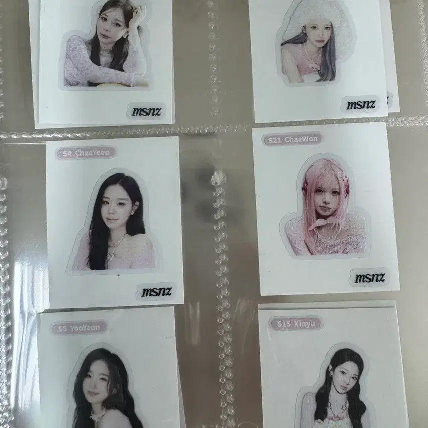 [BUNJANG] tripleS Seon Showcase MD Seal Sticker / 트리플에스 띠부띠부실 썬 쇼케이스 엠디 굿즈 씰스티커 md 미소녀즈 양도