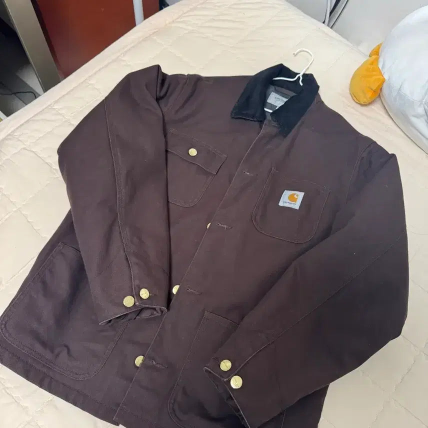 [BUNJANG] Carhartt WIP Michigan Blanket Lined Jacket Brown S / 칼하트 윕 미시건 블링킷 자켓 브라운 s