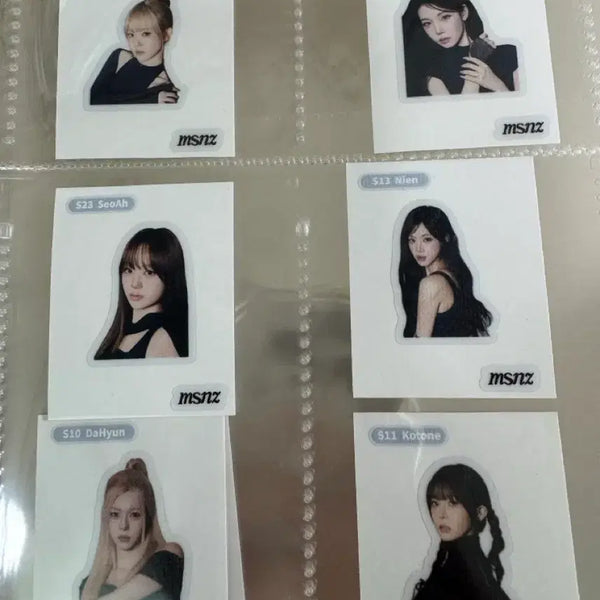 [BUNJANG] tripleS Neptune Showcase MD Seal Sticker / 트리플에스 띠부띠부실 넵튠 쇼케이스 엠디 굿즈 씰스티커 md 미소녀즈 양도