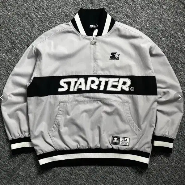 [BUNJANG] Starter Old School Anorak Windbreaker / 스타터 올드스쿨 웜업 아노락 바람막이