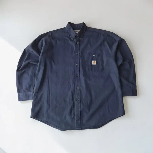 [BUNJANG] Carhartt Cotton Oversized Long Sleeve Shirt L / FR칼하트 면 오버핏 긴팔셔츠 L