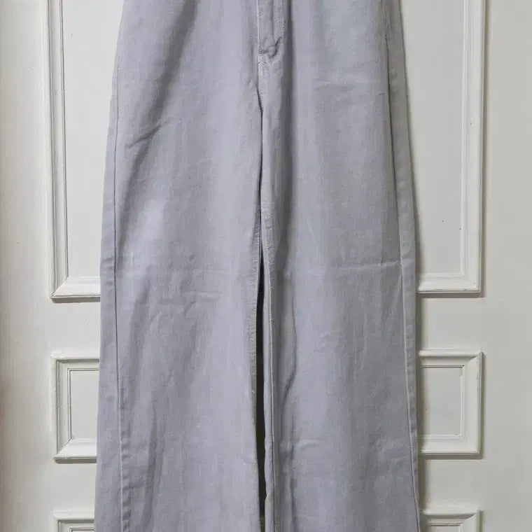 [BUNJANG] Ash Grey Wide Denim Pants / 애쉬그레이 와이드 데님
