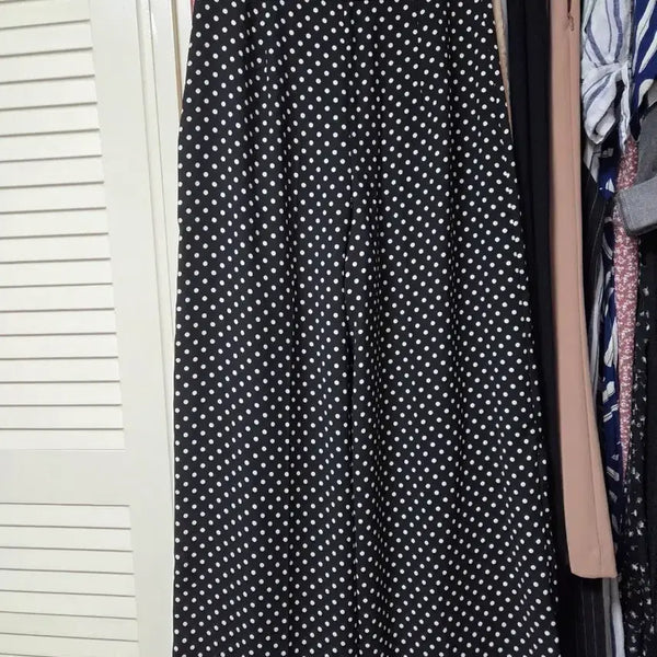 [BUNJANG] Zara Polka Dot Wide Leg Pants S / zara 자라 폴카도트 땡땡이 와이드팬츠 s