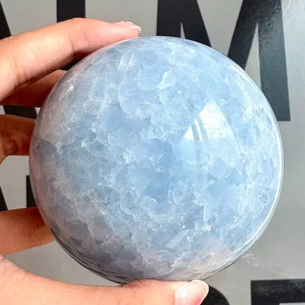 [BUNJANG] Large Celestite Sphere / [천연원석] 대형 셀레스타이트 스피어 | Celestite