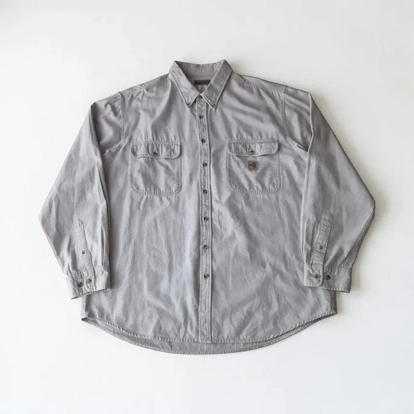 [BUNJANG] Carhartt Cotton Oversized Long Sleeve Shirt XL / FR칼하트 면 오버핏 긴팔셔츠 XL