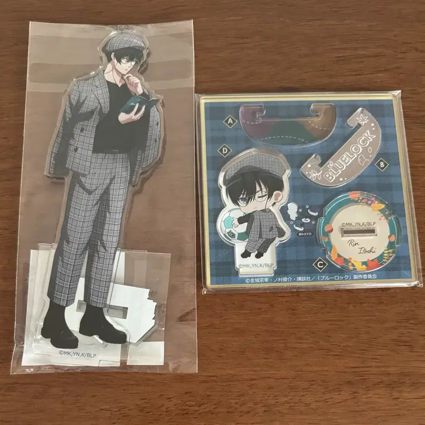 [BUNJANG] Blue Lock Rin Itoshi Reading Autumn Acrylic Stand Set / 블루록 이토시 린 독서의 가을 아크릴 스탠드 세트