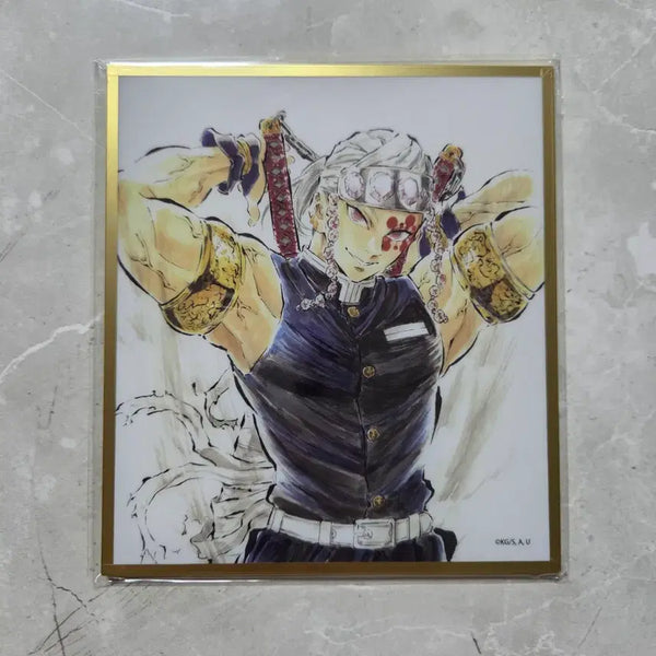 [BUNJANG] Demon Slayer Tengen Uzui Acrylic Art Board A12 / 귀멸의 칼날 아크릴 색지 우즈이 텐겐 A12