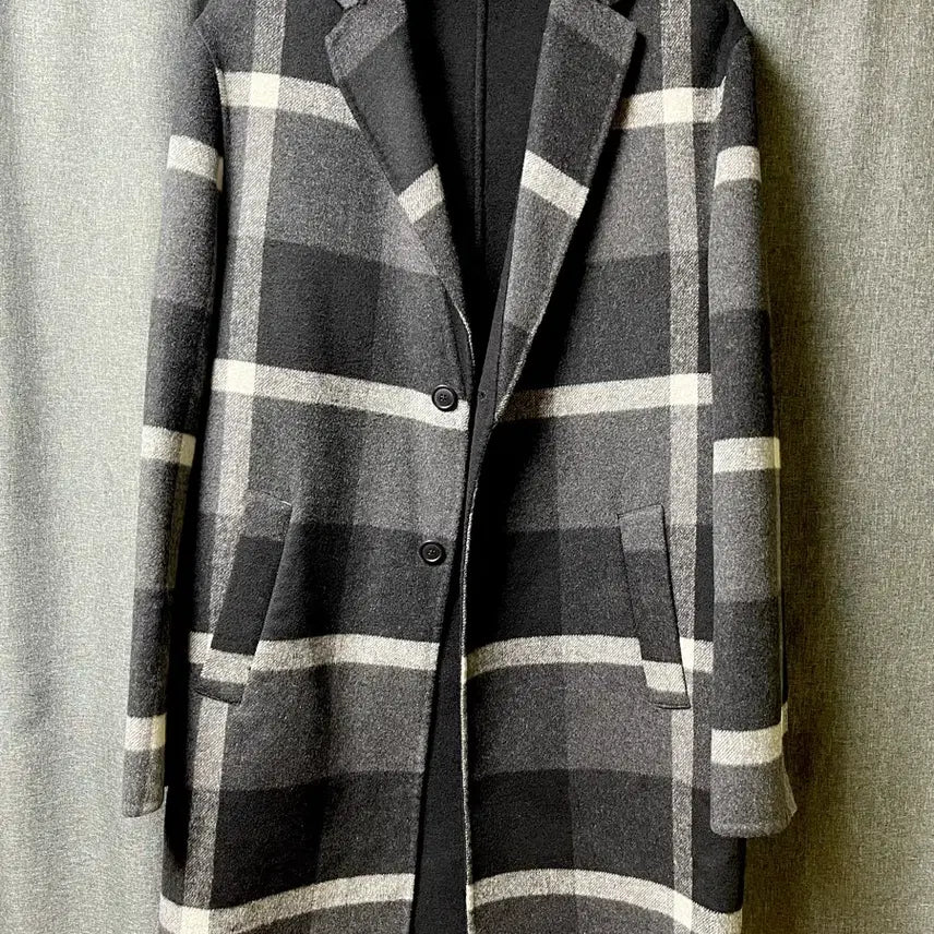 [BUNJANG] ZARA Check Coat / ZARA 체크 코트