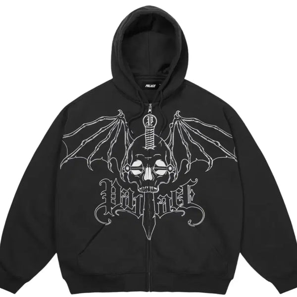 [BUNJANG] Palace Wingspan Triple Stitch Hoodie Zip-Up M / 팔라스 윙스팬 트리플 스티치 후드집업 M
