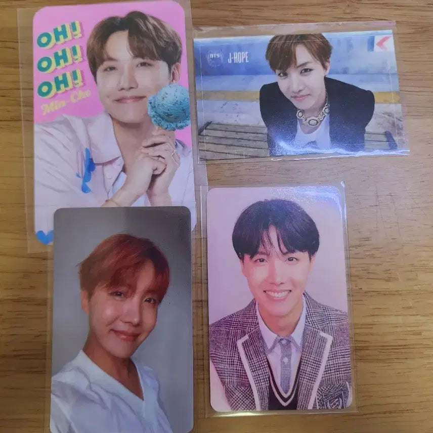 [BUNJANG] BTS J-Hope Dark & Wild Danger Love Yourself Photocard Bundle Set / (일괄) BTS 방탄 제이홉 호석 포카 다크앤와일드 댄져 럽셀