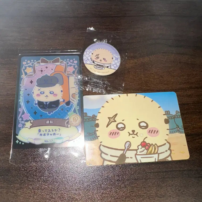 [BUNJANG] Chiikawa Wafer 2nd Edition & Mermaid Island Secret Official Goods Bundle Set / 랏코 캔뱃지, 카드 일괄 판매