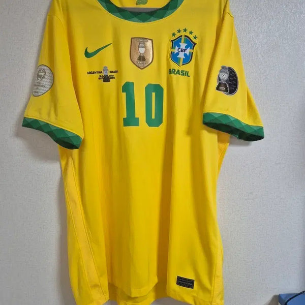 [BUNJANG] Neymar 2021 Copa América Final Kit / 네이마르 2021 코파 아메리카 결승킷