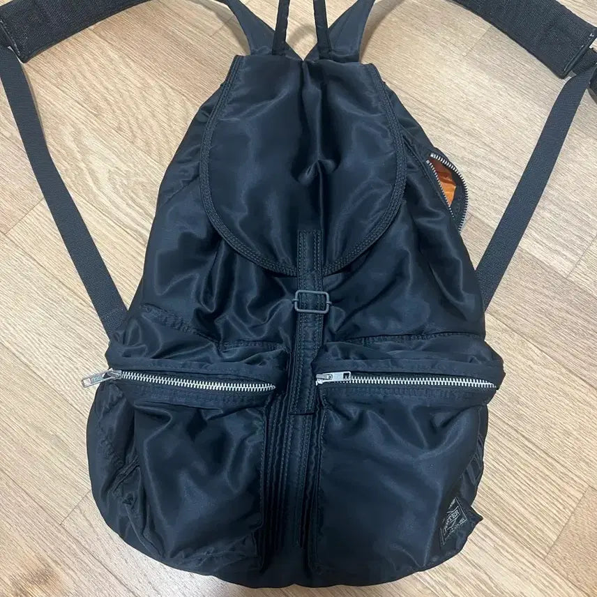 [BUNJANG] Porter Tanker Rucksack Black Backpack / 포터 탱커 백팩 럭색 블랙
