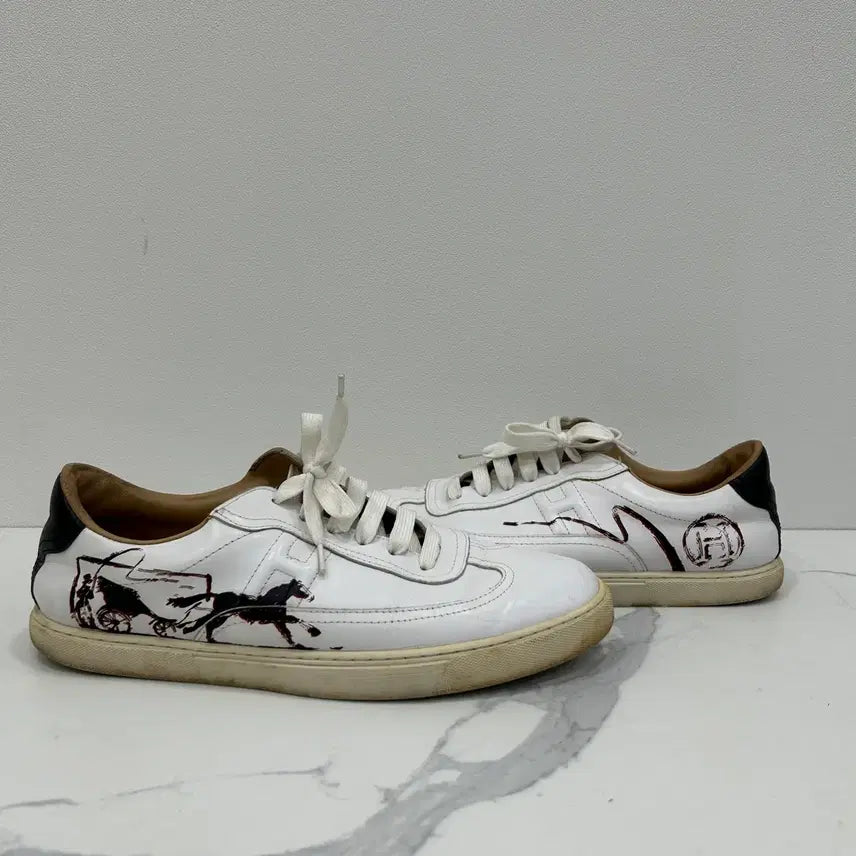 [BUNJANG] Hermès White Sneakers Size 43 / [43]에르메스 스니커느 화이트