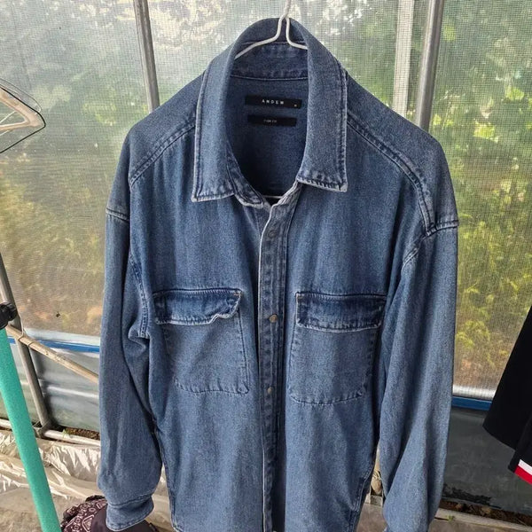 [BUNJANG] ANDYEU Denim Jacket Men's Spring/Autumn / 앤듀 청자켓 남성 봄 가을