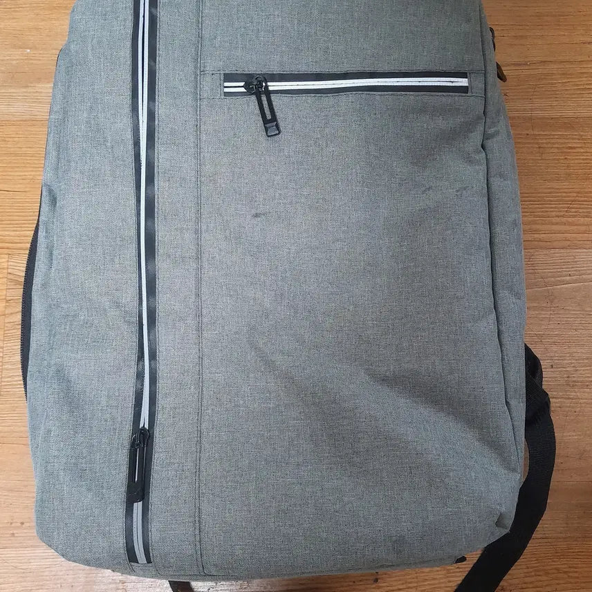 [BUNJANG] Grey Backpack / 그레이 백팩