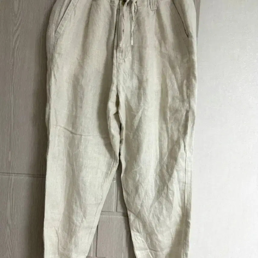 [BUNJANG] ZARA Linen 100% Relaxed Fit Pants / 자라 ZARA린넨 100% 바지