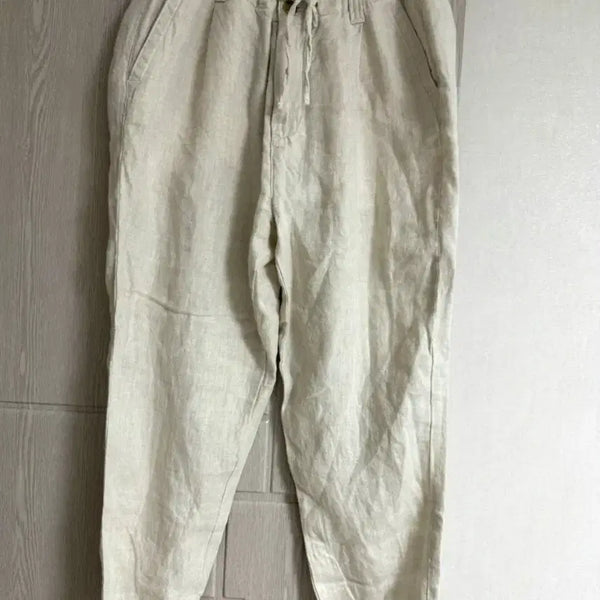 [BUNJANG] ZARA Linen 100% Relaxed Fit Pants / 자라 ZARA린넨 100% 바지