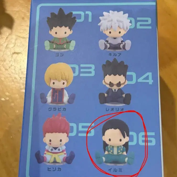 [BUNJANG] Hunter x Hunter Petal Doll Illumi / 급처) 헌터헌터 페타돌 시험편 이르미