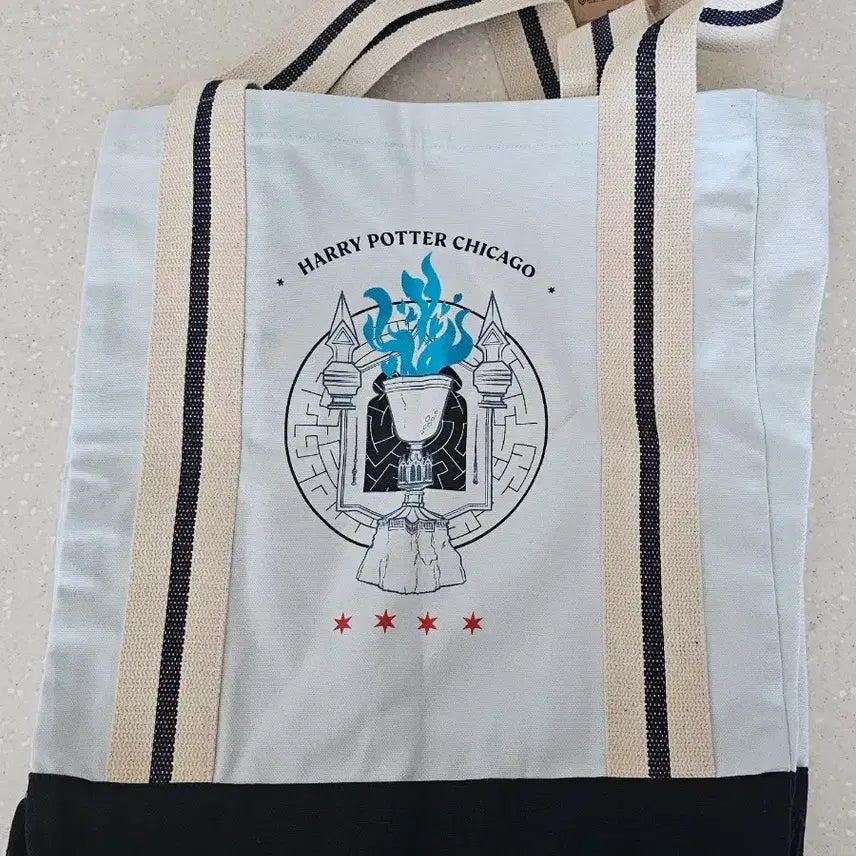 [BUNJANG] Harry Potter Chicago Iconic Tote Bag Eco Bag / 해리포터 시카고 아이코닉 토트백 에코백