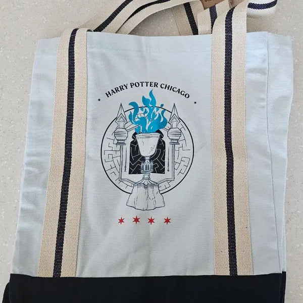 [BUNJANG] Harry Potter Chicago Iconic Tote Bag Eco Bag / 해리포터 시카고 아이코닉 토트백 에코백