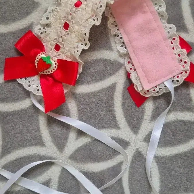 [BUNJANG] Nile Perch Hedore Red Ribbon Strawberry Accent / 나일퍼치 헤도레