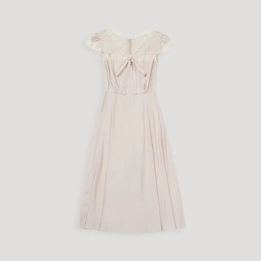 [BUNJANG] Fletta Vintage Muse Dress Pale Pink M / [새상품/ 택O] fletta 플레따 빈티지 뮤즈 드레스 페일 핑크 m