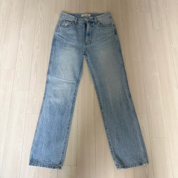 [BUNJANG] CHIXLABELH Light Wash Wide Leg Denim Pants / CHIXLABELH 연청 와이드 데님 팬츠