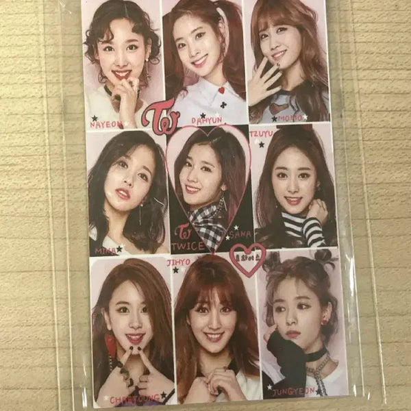 [BUNJANG] Twice All Members Photocard Set / 트와이스 카드